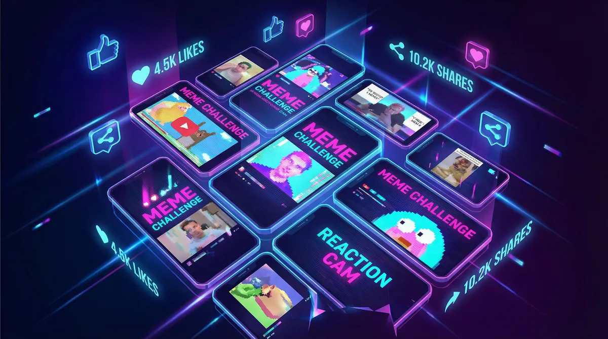忘忧草电影网 热梗挑战活动 - 用户二次创作展示